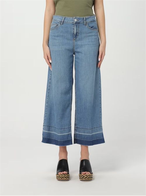 Jeans cropped Liu Jo in denim LIU JO | UA5132D0246/78865